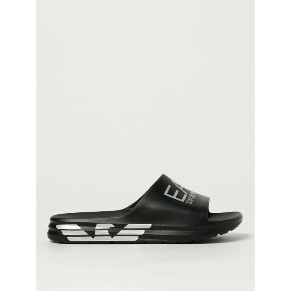 Ea7 Sandals Men Black